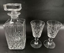 art deco glass decanter for sale  RUGBY