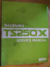 Suzuki ts250x workshop for sale  TONBRIDGE