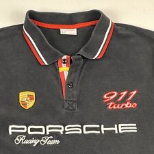 Camisa polo masculina Porsche Drivers Selection tamanho XL 911 Turbo Racing Team detalhes! comprar usado  Enviando para Brazil