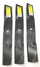 (3 PK) XHT B1JD1052 Mower Blades for 54" Deck John Deere M143520 SHIPS SAME DAY for sale  Independence