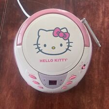 CD Boombox Hello Kitty Sanrio com Rádio AM/FM 2012 KT2024A Testado Y2K comprar usado  Enviando para Brazil
