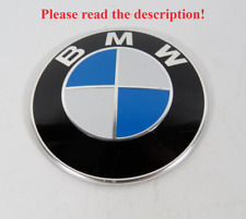 11-16 BMW 528i 535i 550i para-choque dianteiro emblema capô emblema redondo logotipo original do fabricante, usado comprar usado  Enviando para Brazil