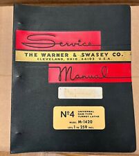 Warner swasey universal for sale  North Royalton