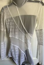 Women’s Gray & White Tenth House Dance / Performance Costume - Size M, used for sale  Shipping to South Africa