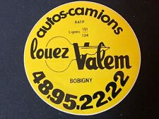Autocollant sticker publicitai d'occasion  Caen