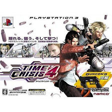 PS3 Time Crisis 4 com Guncon 3 PRETO Importado Japão comprar usado  Enviando para Brazil