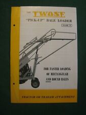 Twose bale loader for sale  ANDOVER