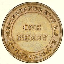 Masonic penny token for sale  Fort Myers