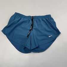 Shorts de corrida Nike Dri-Fit Tempo moderno forrado em relevo azul feminino médio comprar usado  Enviando para Brazil