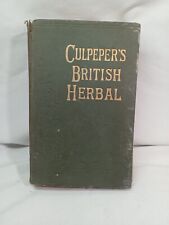 Culpeper british herbal for sale  GODALMING