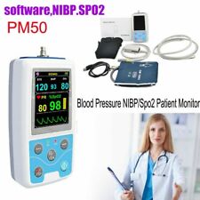 CONTEC PM50 NIBP paciente Monitor BP SPO2 Pr dinâmica Pressão Alarme Pc Sw comprar usado  Enviando para Brazil