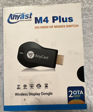 Usado, Anyast M4 Plus Receptor de Tela Sem Fio Wifi Dongle Airplay Miracast DLNA NOVO comprar usado  Enviando para Brazil