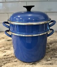 Vintage creuset blue for sale  Shipping to Ireland