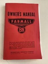 Farmall owners manual for sale  Monessen