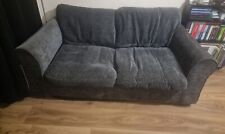 Grey seater sofa for sale  HARROW