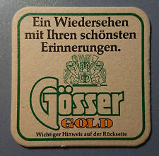 Beer Coasters Beer Felt Coasters Gosser Brown Union Austria Steiermark for sale  Shipping to South Africa