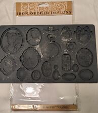 IOD Cameos  - Moulding -  Silicone Mold -  Iron Orchid Designs , used for sale  Shipping to South Africa
