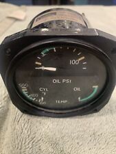 Cessna Aircraft Inst & Dev Multifunction Engine Gauge P/N C662019-0101 for sale  Shipping to South Africa