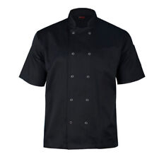 Black chef jacket for sale  LONDON