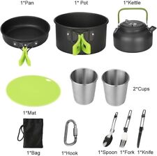 Pcs camping cookware for sale  SOLIHULL