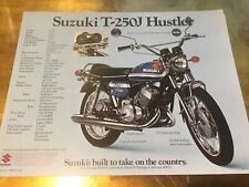 Suzuki t250j hustler for sale  BACUP