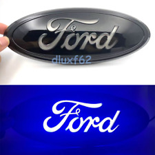 Emblema de luz estática LED azul 9 polegadas emblema para caminhão Ford carcaça oval preta comprar usado  Enviando para Brazil