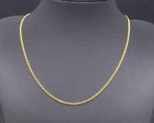 Halskette 585 GOLD 14 Karat Gelbgold Art Deco necklace Chain oro Kette G2658/22 gebraucht kaufen  Weststadt