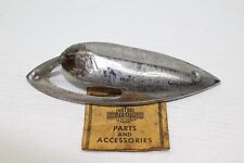 Used, Harley Knucklehead Flathead Panhead Guide Front Fender Light Cover BRASS Wolfe for sale  Shipping to South Africa
