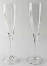 Par de flautas/gafas de champán de cristal Tiffany & Co de 9 1/4" MP16 segunda mano  Embacar hacia Argentina