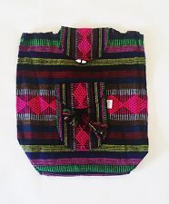 Mochila Mexicana Hecho a Mano Bolso Multicolor Manta Boho Hippie Morral  segunda mano  Embacar hacia Argentina