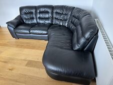 Leather lhs corner for sale  BRENTWOOD