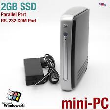 HP MINI COMPUTER PC FOR WINDOWS 98 SE DOS OLD GAMES 2GB SSD RS-232 PARALLEL PORT for sale  Shipping to South Africa
