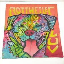 Rottweiler dog cushion for sale  Shipping to Ireland