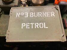 Petrol burner stove for sale  STURMINSTER NEWTON