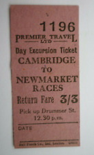 Cambridge newmarket races for sale  SUTTON