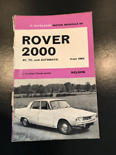 Rover 2000 1963 for sale  UK