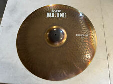 paiste rude 22” ride/crash Store Demo for sale  Shipping to South Africa