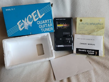 Sintonizador de guitarra de quartzo EXCEL modelo XL-1 usado bateria 9V - Testado e funcionando comprar usado  Enviando para Brazil