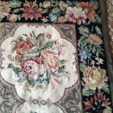Antique needlepoint rug for sale  NANTWICH
