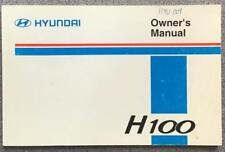 Manual do proprietário do carro HYUNDAI H100 MAIO DE 1998 #HO-980574(A) comprar usado  Enviando para Brazil