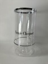 Porta-garrafas acrílico champanhe Veuve Clicquot estampado transparente, usado comprar usado  Enviando para Brazil