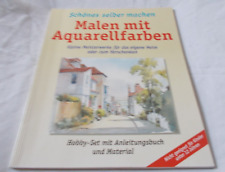 Malen aquarellfarben gebraucht kaufen  Frankfurt