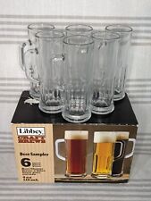 Usado, Conjunto Vintage de 6 Canecas Libbey Craft Brews 4 Onças Amostrador de Cerveja Transparente Novo Na Caixa comprar usado  Enviando para Brazil