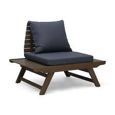 cushion wood framed chair for sale  USA