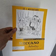 Meccano information 1960 d'occasion  Lyon IV