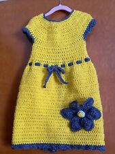 Crocheted yellow grey for sale  Toledo