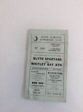 Blyth spartans whitley for sale  WARRINGTON