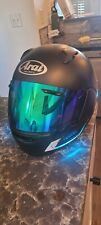 🔥 Arai Quantum-X Helmet Black Frost - Large - Blue Shield And Lightmode LEDs 🔥 for sale  Shipping to South Africa