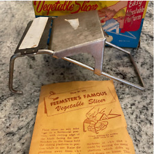  Vintage M.E. Fatiador de legumes famoso Heuck Feemsters na caixa original comprar usado  Enviando para Brazil