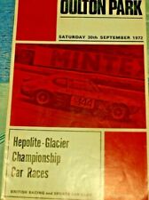 PROGRAMA OULTON PARK SETEMBRO 1972 HEPOLITE GLACIER BOSS CAPRI FORD ESCORT BMC comprar usado  Enviando para Brazil